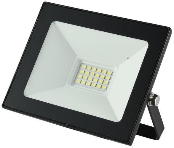 LED reflektor AVIDE Ultratenký LED reflektor černý 20 W 1600 lm, studená