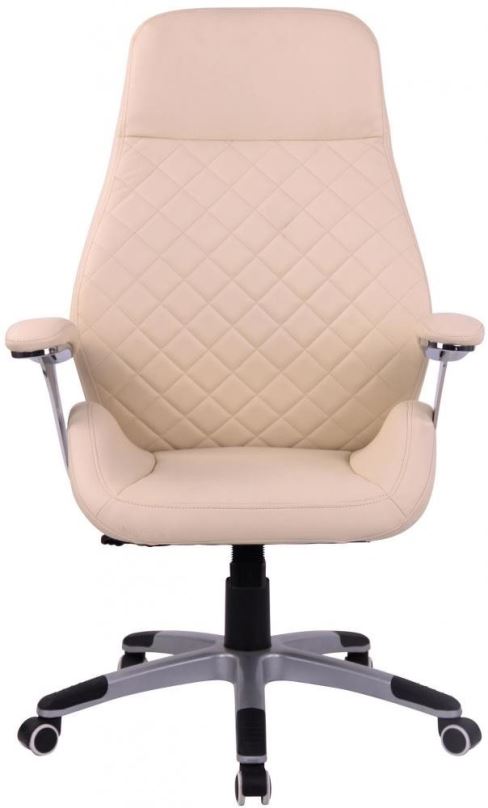 Kancelářská židle BHM GERMANY Layton, krémová