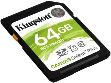 Paměťová karta Kingston SDXC 64GB Canvas Select Plus