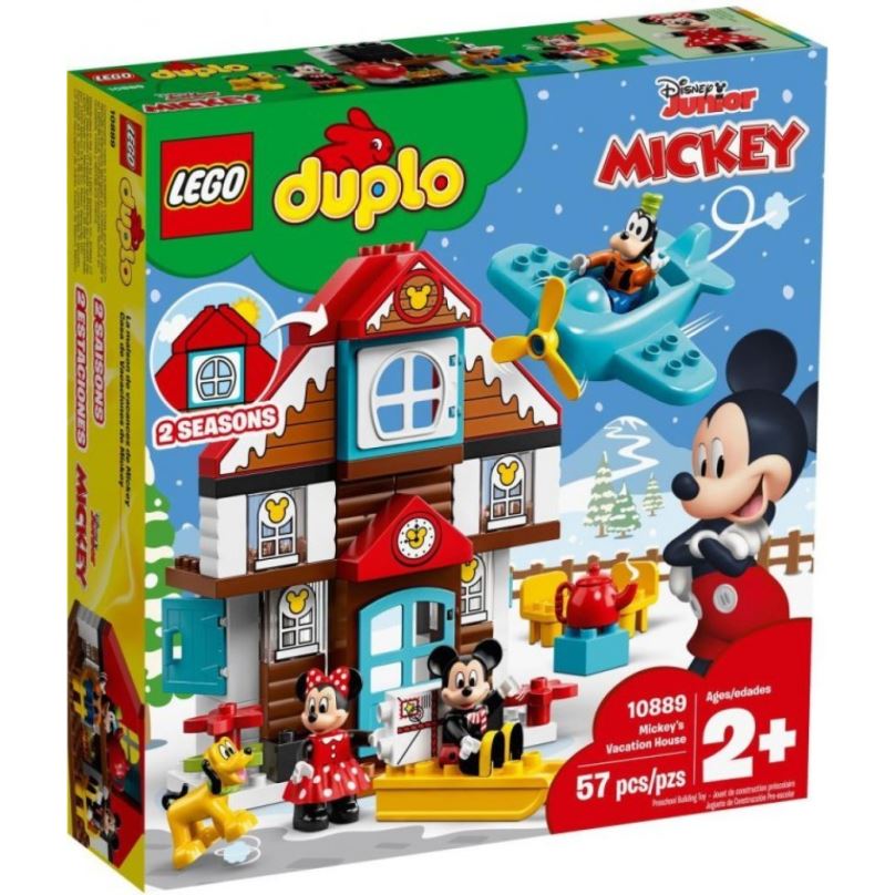 LEGO stavebnice LEGO DUPLO Disney 10889 Mickeyho prázdninový dům