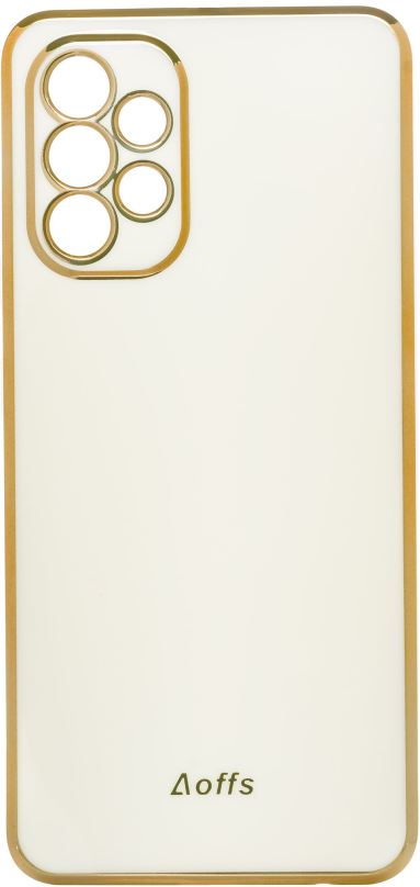 Kryt na mobil iWill Luxury Electroplating Phone Case pro Samsung Galaxy A32 White