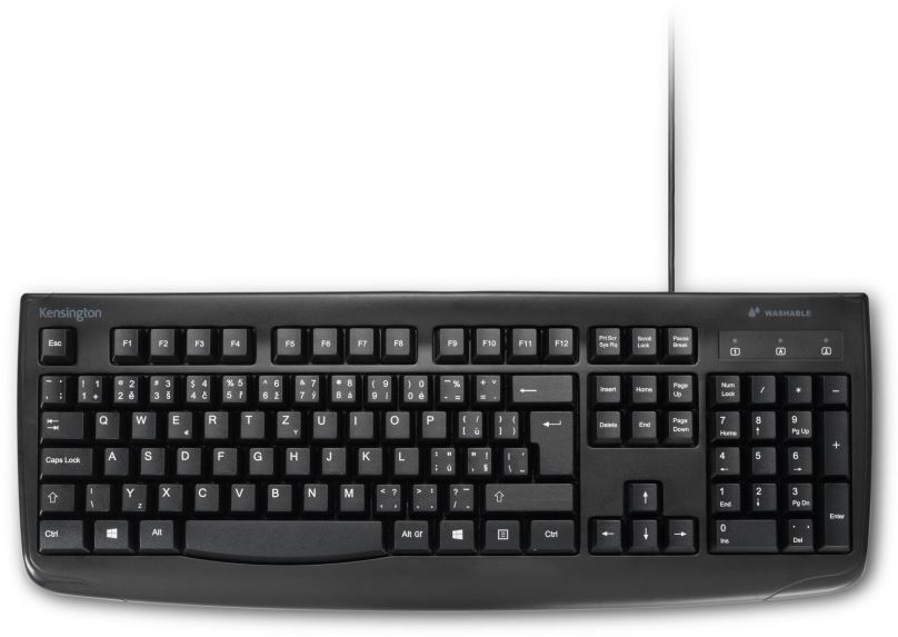 Klávesnice Kensington Pro Fit® Washable USB Keyboard - CZ