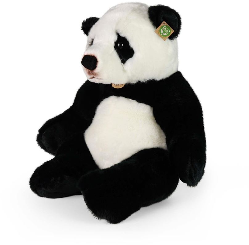 Plyšák RAPPA Plyšová panda sedící 46 cm, Eco-Friendly