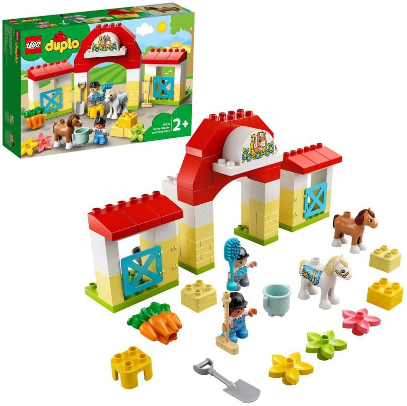 LEGO stavebnice LEGO® DUPLO® 10951 Stáj s poníky