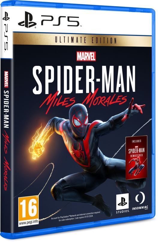 Hra na konzoli Marvels Spider-Man: Miles Morales Ultimate Edition - PS5