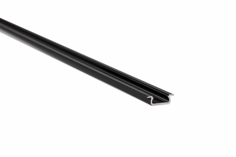 Hliníkový profil pro LED pásky "Z", elox černý, 3m