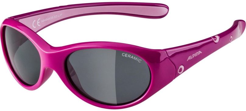 Cyklistické brýle Alpina Flexxy Girl pink-rose