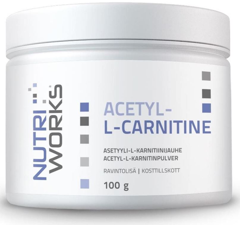 Spalovač tuků NutriWorks Acetyl L-Carnitine 100 g