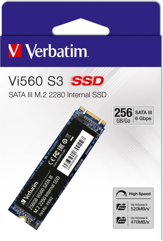 SSD disk Verbatim VI560 S3 256GB
