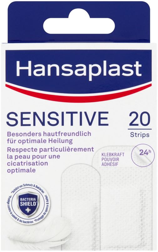 Náplast HANSAPLAST Sensitive (20 ks)