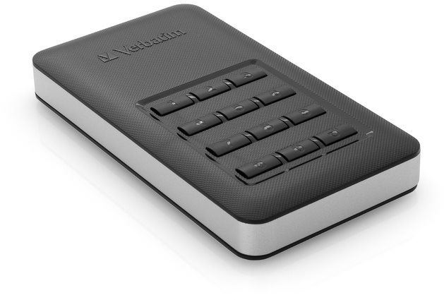 Externí disk VERBATIM Store 'n' Go 2,5" Secure HDD 2TB USB 3.1 černý