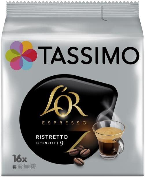 Kávové kapsle TASSIMO kapsle L'OR Ristretto 128g 16 nápojů