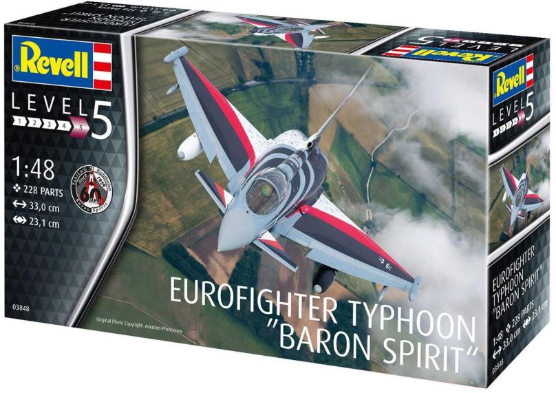 Model letadla Plastic ModelKit letadlo 03848 - Eurofighter Typhoon "BARON SPIRIT"