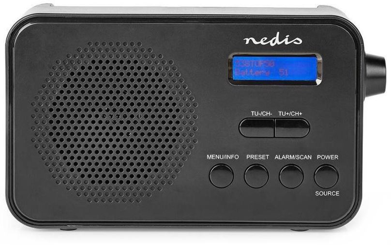 Rádio Nedis RDDB1000BK