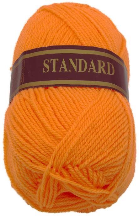Příze Standard 50g - 209 oranžová