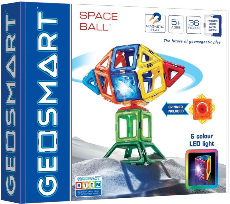 Stavebnice GeoSmart - Space Ball - 36 ks