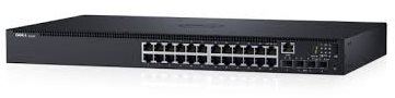 Switch Dell Networking N1548 48x 1GbE + 4x 10GbE SFP+ fixed ports Stacking IO to PSU airflow AC