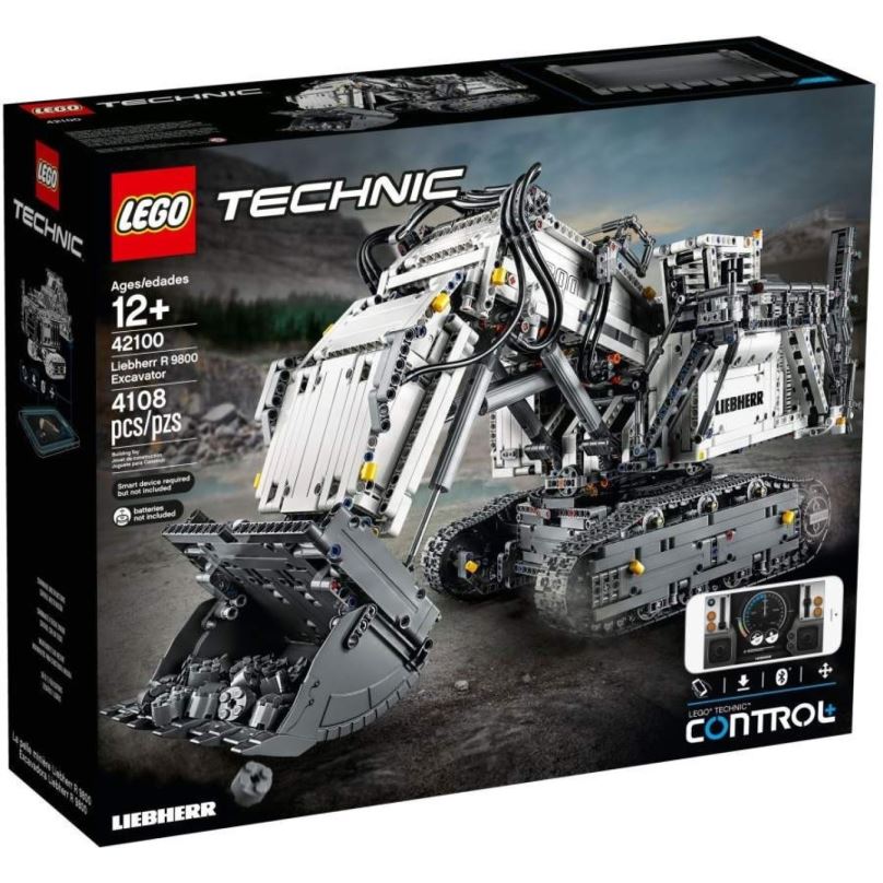 LEGO stavebnice LEGO Technic 42100 Bagr Liebherr R 9800