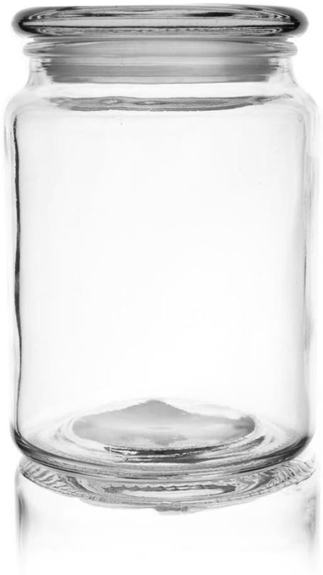 Dóza ORION Dóza sklo s víkem 0,75 l kulatá