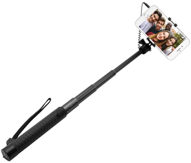 Selfie tyč FIXED FIXSS černá