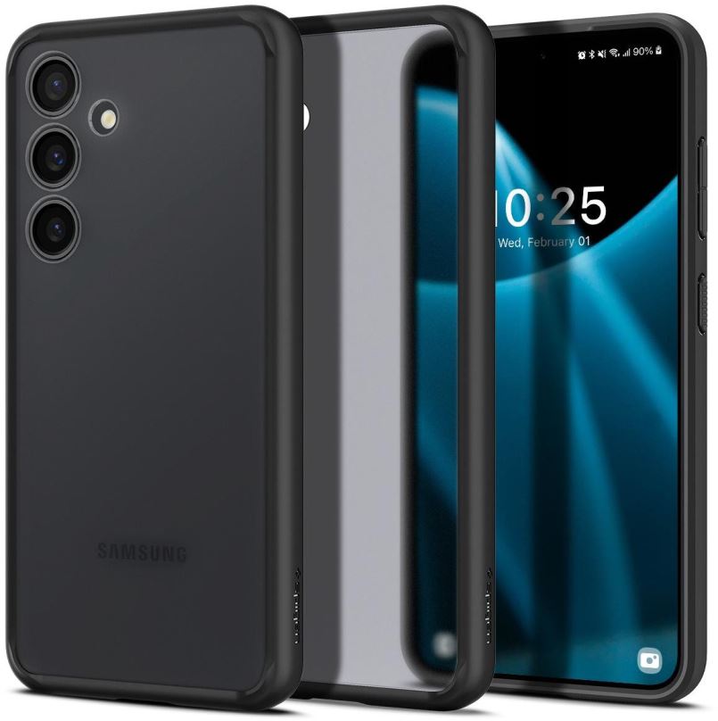 Kryt na mobil Spigen Ultra Hybrid Frost Black Samsung Galaxy S24