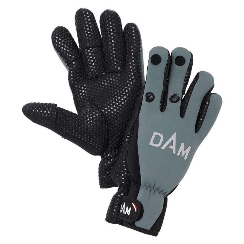 DAM Rukavice Neoprene Fighter Glove L Black/Grey