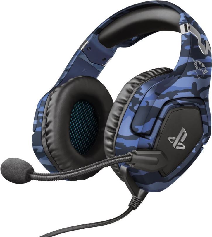 Herní sluchátka Trust GXT 488 Forze PS4 Blue