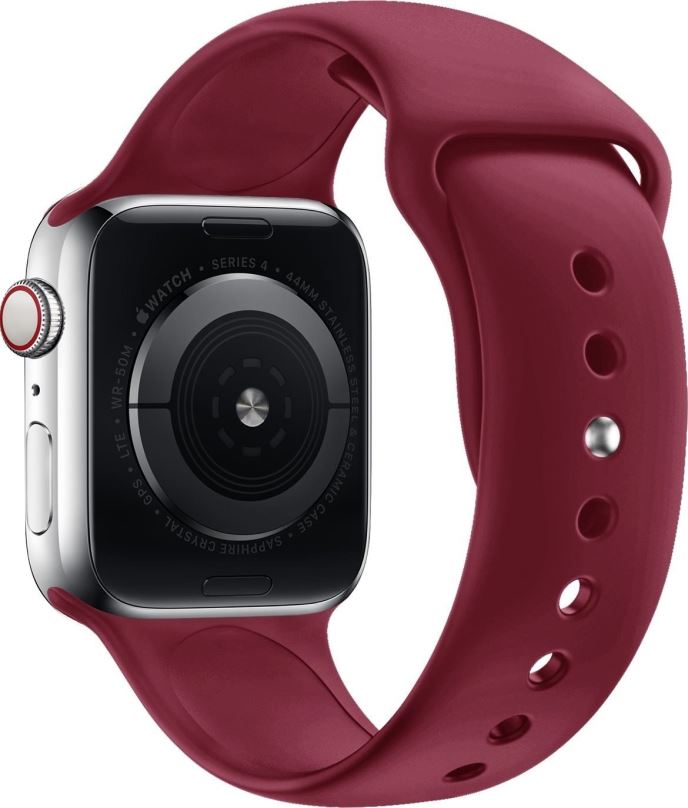 Řemínek Eternico Essential pro Apple Watch 42mm / 44mm / 45mm / Ultra 49mm atlas red velikost S-M