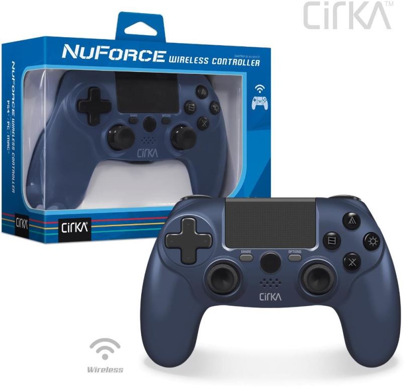 Herní ovladač Cirka NuForce Wireless Game Controller for PS4/PC/Mac (Twilight Blue)