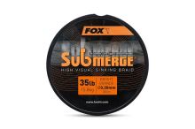 FOX Šňůra Submerge Orange Sinking Braid 300m 0,25mm 20,4kg