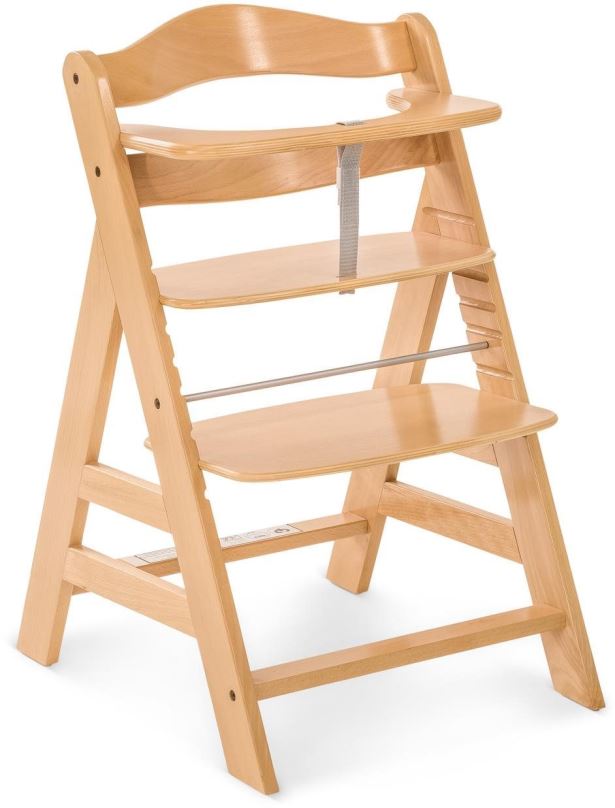 Jídelní židlička HAUCK Alpha+  dřevená židle Natural