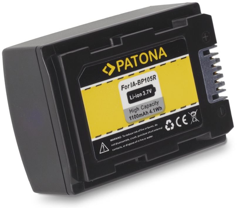 Baterie pro fotoaparát PATONA pro Samsung IA-BP105R 1100mAh Li-Ion