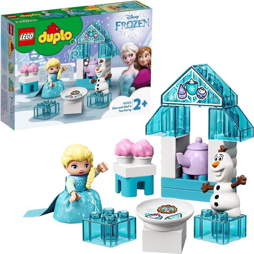 LEGO stavebnice LEGO® DUPLO® | Disney Ledové království 10920 Čajový dýchánek Elsy a Olafa