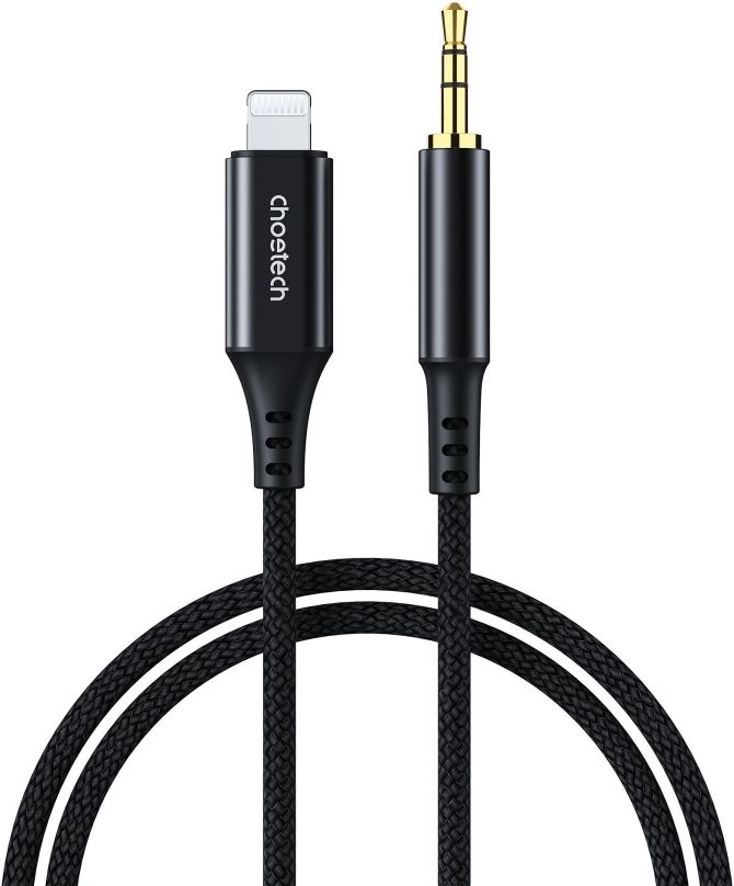 Audio kabel Choetech Lightning to 3.5mm Male Audio Cable 1m