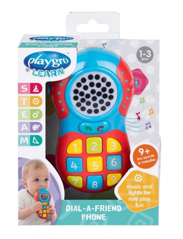 Hračka pro nejmenší Playgro Dětský telefon
