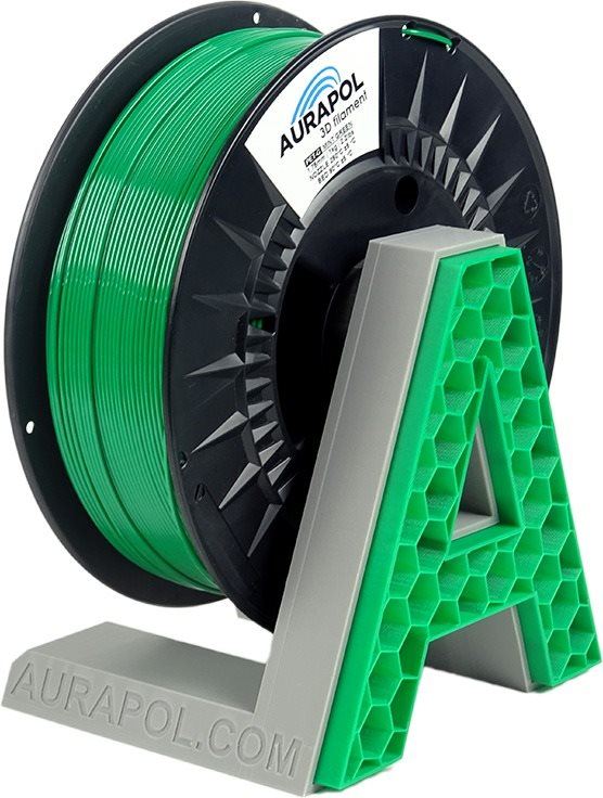 Filament AURAPOL PET-G Filament Zelená máta 1 kg 1,75 mm AURAPOL