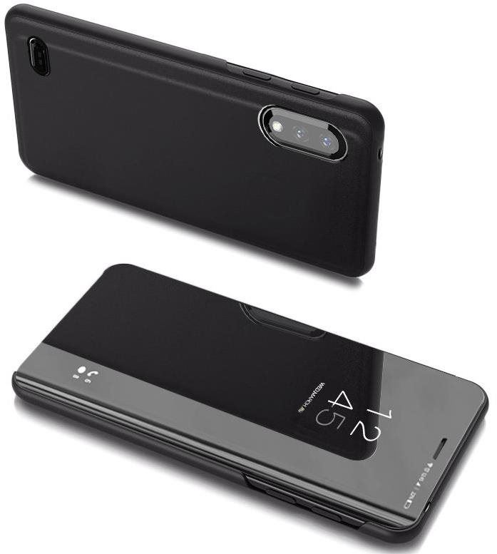 Pouzdro na mobil Clear View knížkové pouzdro na LG K22, černé