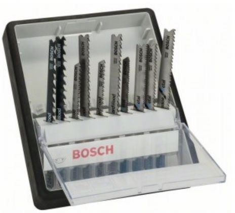 Sada pilových listů Bosch 10dílná sada Robust Line Wood and Metal 2.607.010.542
