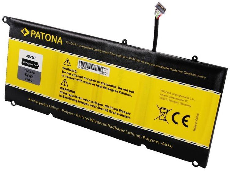 Baterie do notebooku PATONA pro DELL XPS13 7000mAh Li-pol 7.4V