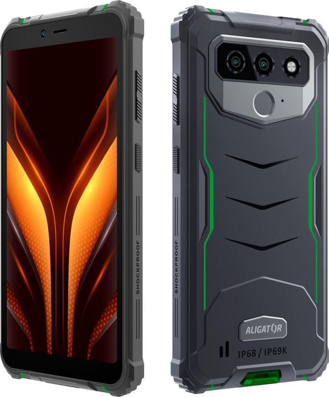 Mobilní telefon Aligator RX850 eXtremo 4GB/64GB zelený