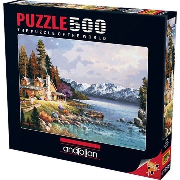 Puzzle Anatolian Puzzle Horská chatka 500 dílků