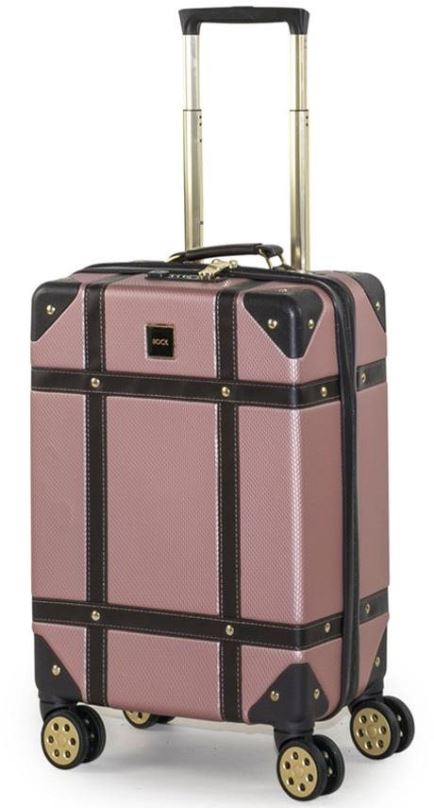 Cestovní kufr ROCK TR-0193 S, růžová