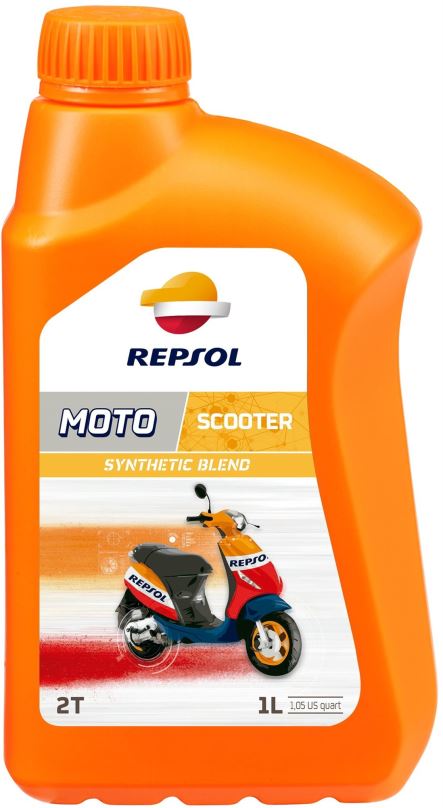 Motorový olej REPSOL MOTO SCOOTER 2T 1l