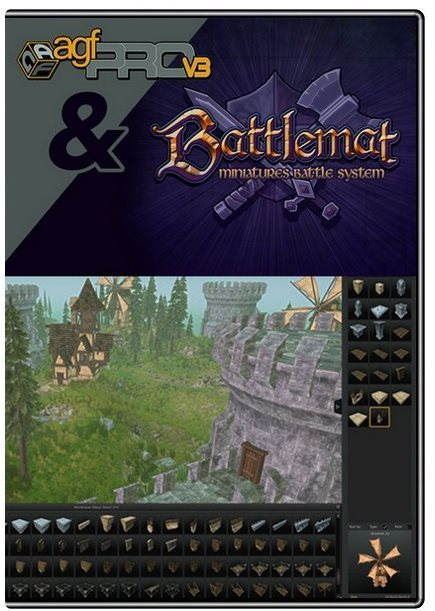 Hra na PC AGFPRO + BattleMat 4-Pack (PC/MAC/LINUX)