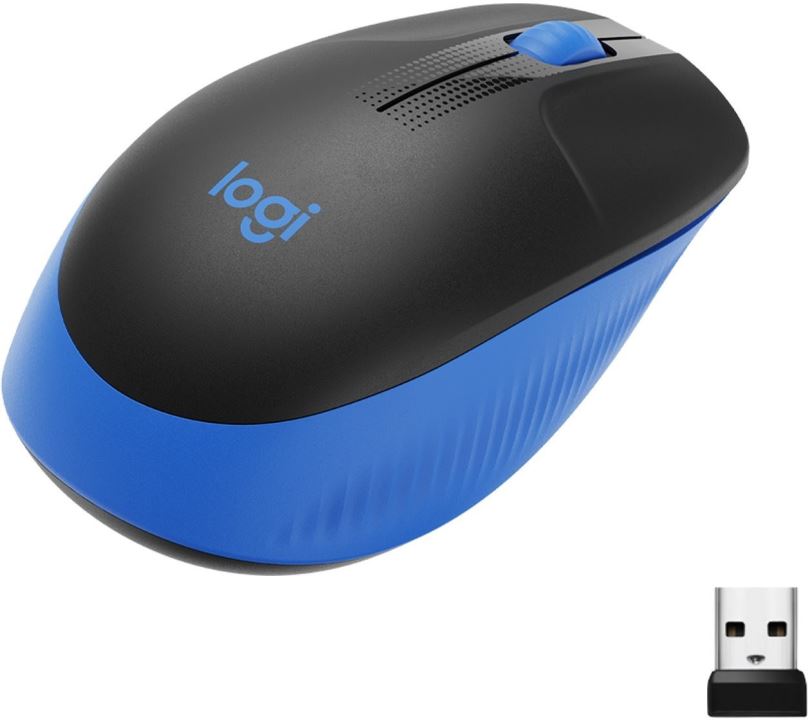 Myš Logitech Wireless Mouse M190, Blue