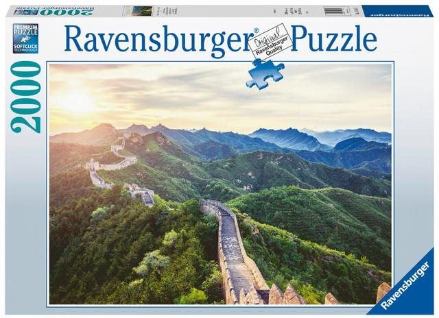 Puzzle Ravensburger 171149 Čínská zeď ve sluneční záři 2000 dílků