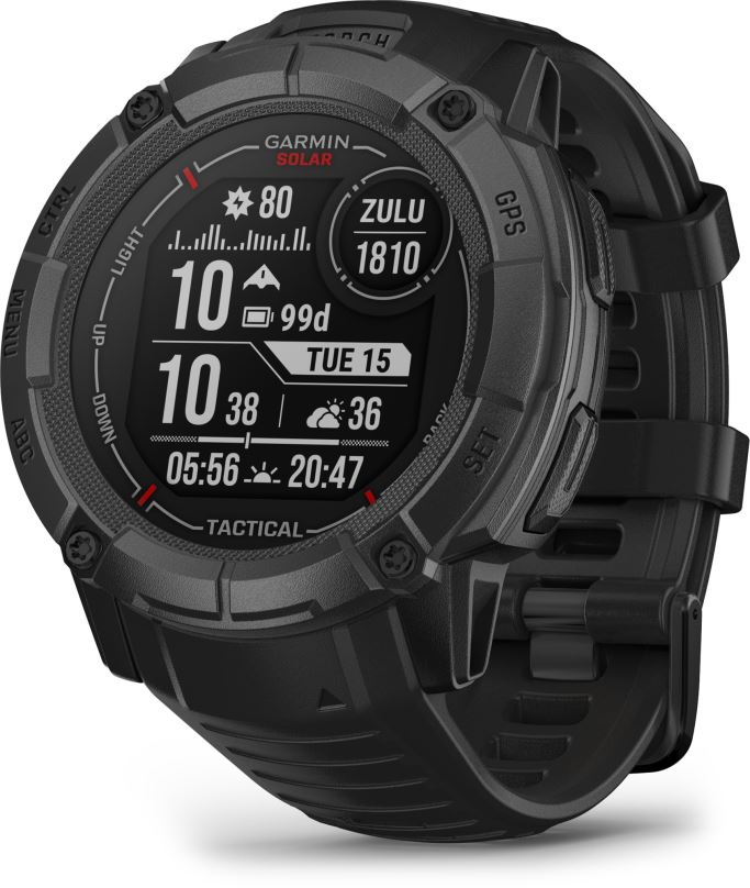 Chytré hodinky Garmin Instinct 2X Solar Tactical Edition Black
