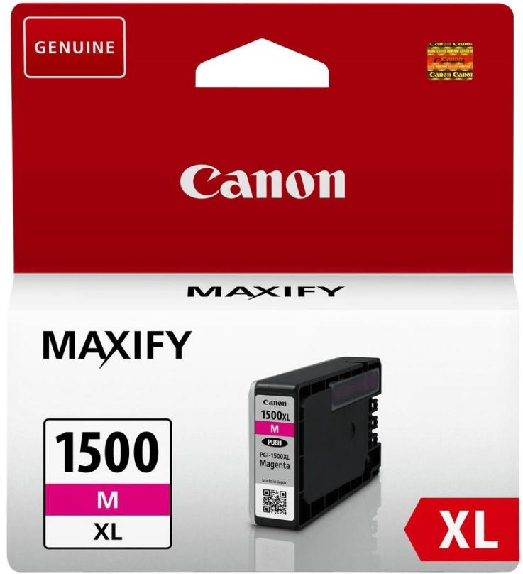 Cartridge Canon PGI-1500XL M purpurová