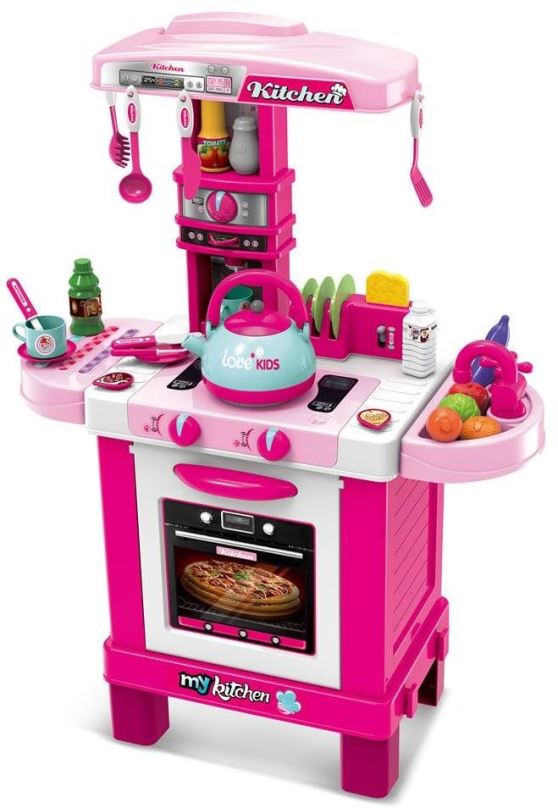 Dětská kuchyňka Baby Mix Dětská kuchyňka růžová