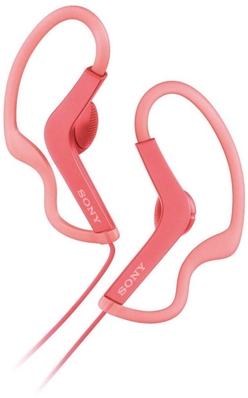 Sluchátka Sony MDR-AS210P růžová